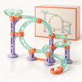Pastel Marble Run Building Set – Endless Rolling Fun, Creative Adventures
