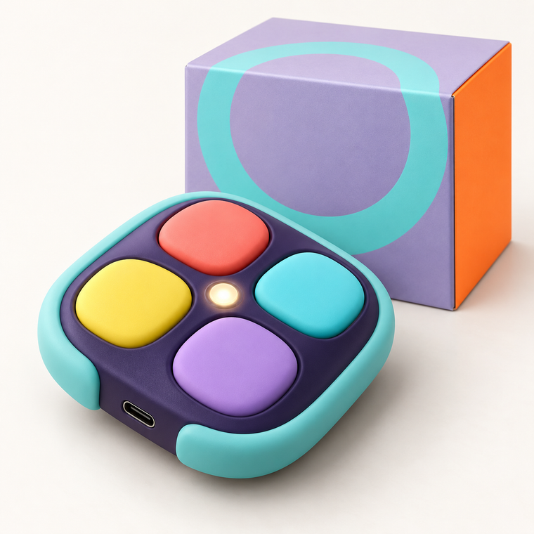 Interactive Light-Up Memory Game – Tap, Remember & Challenge Your Brain