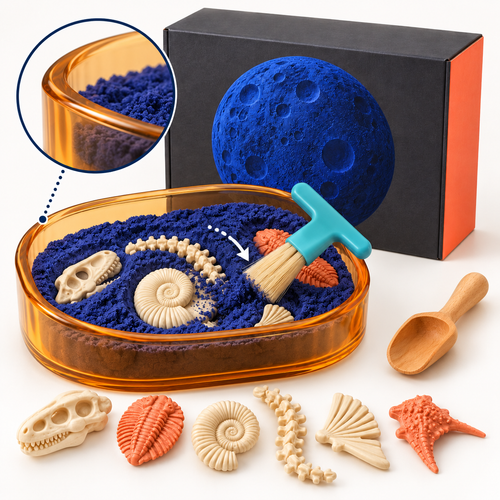 Dinosaur Fossil Dig Kit – Unearth Hidden Treasures & Explore Prehistoric Adventures