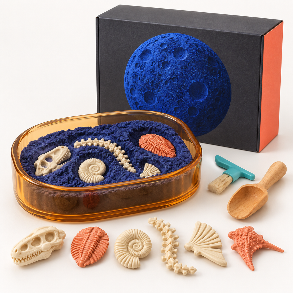 Dinosaur Fossil Dig Kit – Unearth Hidden Treasures & Explore Prehistoric Adventures