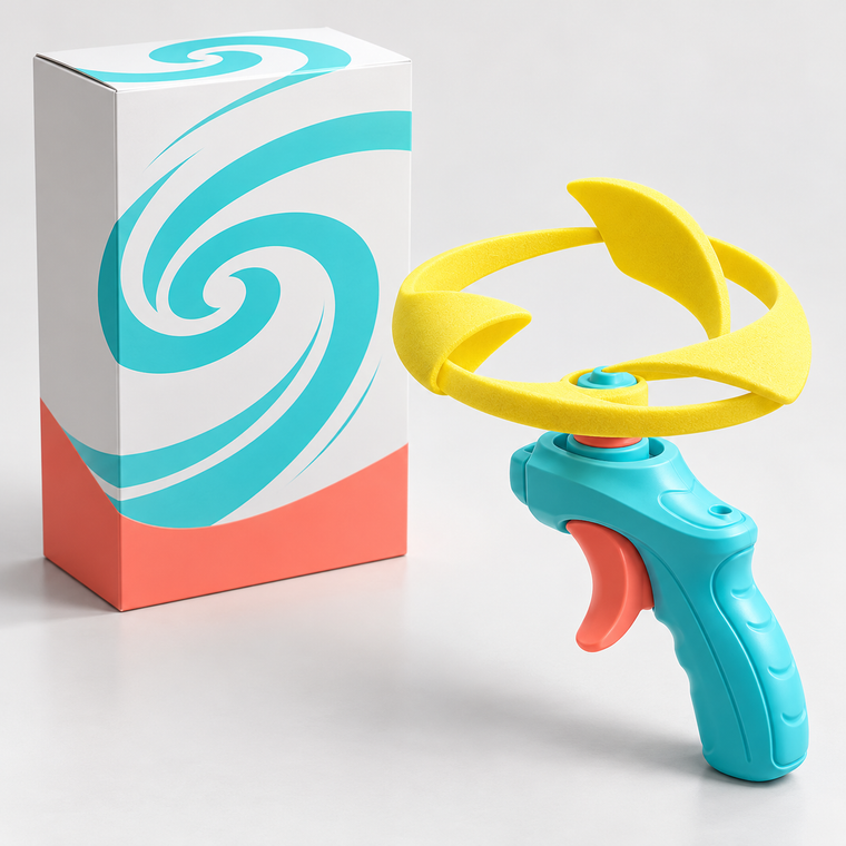 Flying Saucer Launcher Toy – Launch, Soar & Enjoy Endless Outdoor Adventures