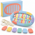 Rainbow Sensory Weaving Toy – Thread, Explore & Create Colorful Adventures
