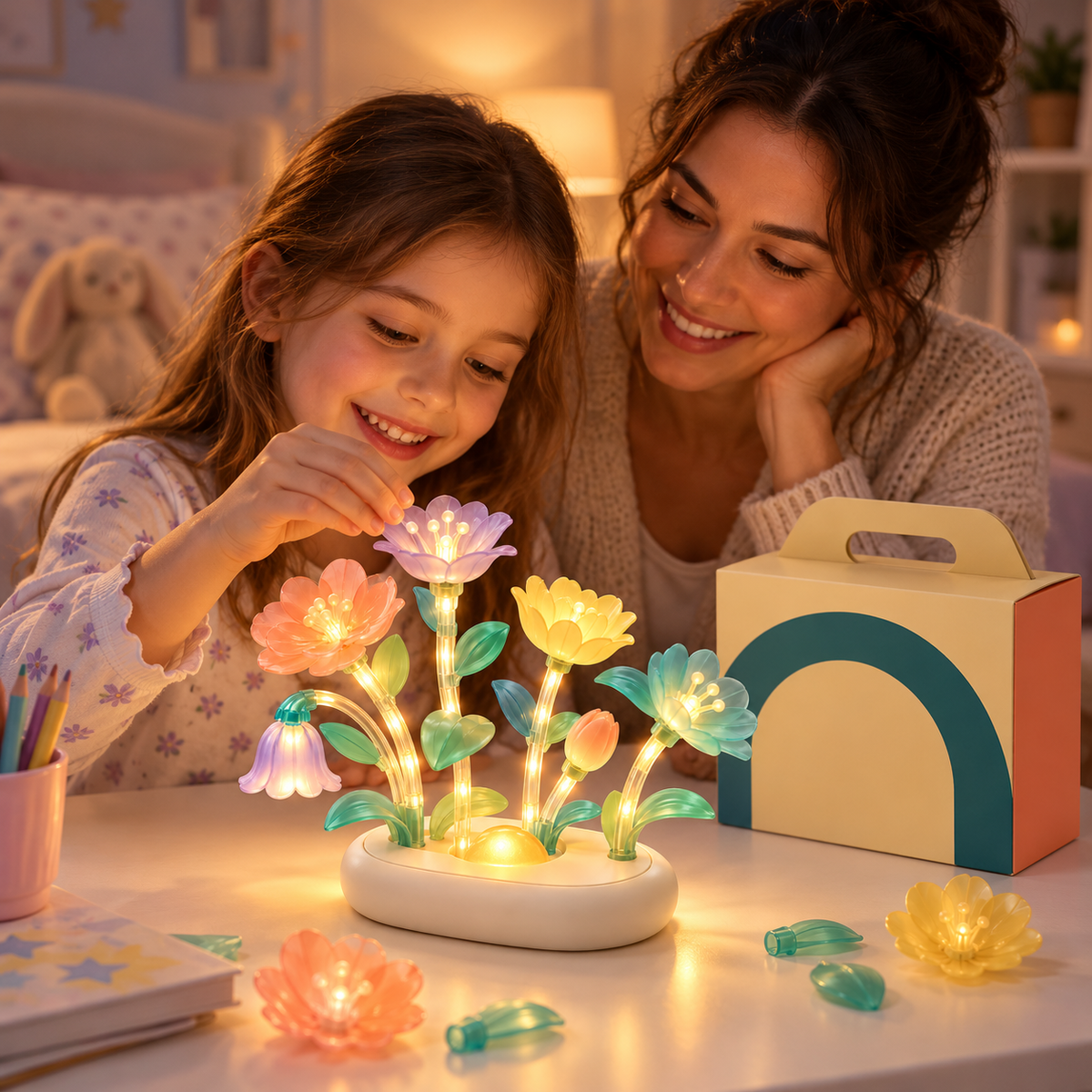 DIY Light-Up Flower Garden Kit – Create, Glow & Make Magical Memories