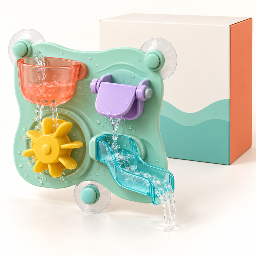 Kids' Waterfall Bath Toy – Pour, Splash & Make Bath Time Magical